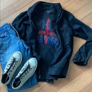 Converse Black Cotton Jacket